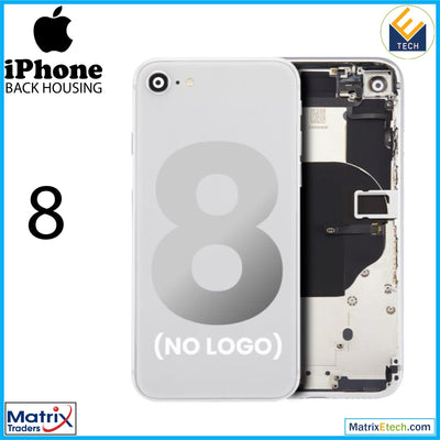 iPhone 8 Back Housing W Small Components Pre - Installed (Aftermarket Plus) - Matrix Traders