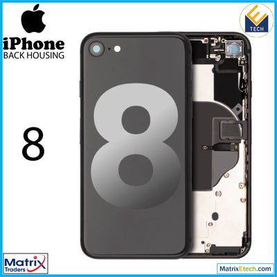 iPhone 8 Back Housing W Small (Pull Grade A) - Matrix Traders