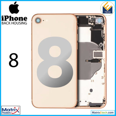 iPhone 8 Back Housing W Small (Pull Grade B) - Matrix Traders