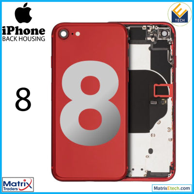 iPhone 8 Back Housing W Small (Pull Grade C) - Matrix Traders