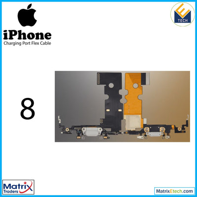 iPhone 8 Charging Port Flex Cable (Aftermarket) - Matrix Traders