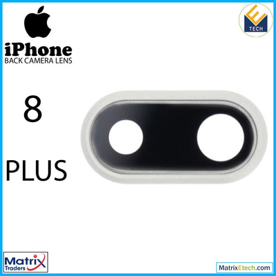 iPhone 8 Plus Back Camera Lens With Bracket & Bezel (10 Pack) - Matrix Traders