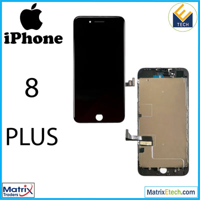 iPhone 8 Plus LCD Assembly With Steel Plate - Matrix Traders