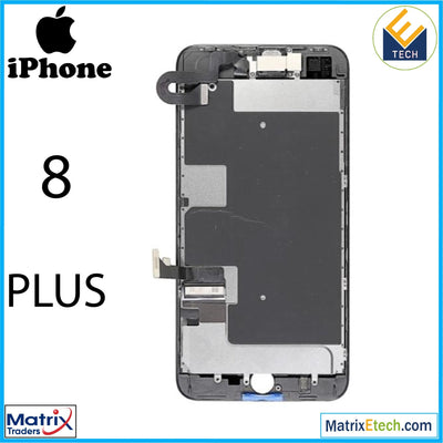 iPhone 8 Plus LCD Assembly With Steel Plate (Aftermarket) - Matrix Traders