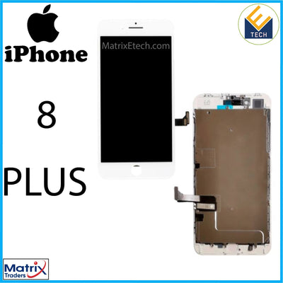 iPhone 8 Plus LCD Assembly With Steel Plate (Premium) - Matrix Traders