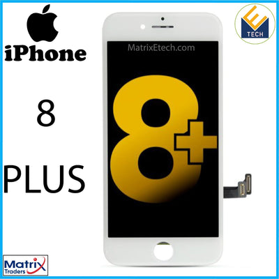 iPhone 8 Plus LCD Assembly With Steel Plate (Premium) - Matrix Traders