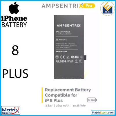 iPhone 8 Plus Replacement Battery - Matrix Traders