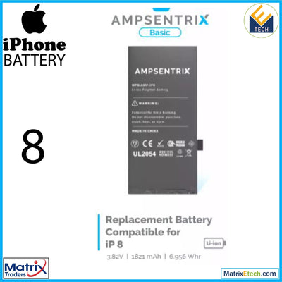 iPhone 8 Replacement Battery - Matrix Traders