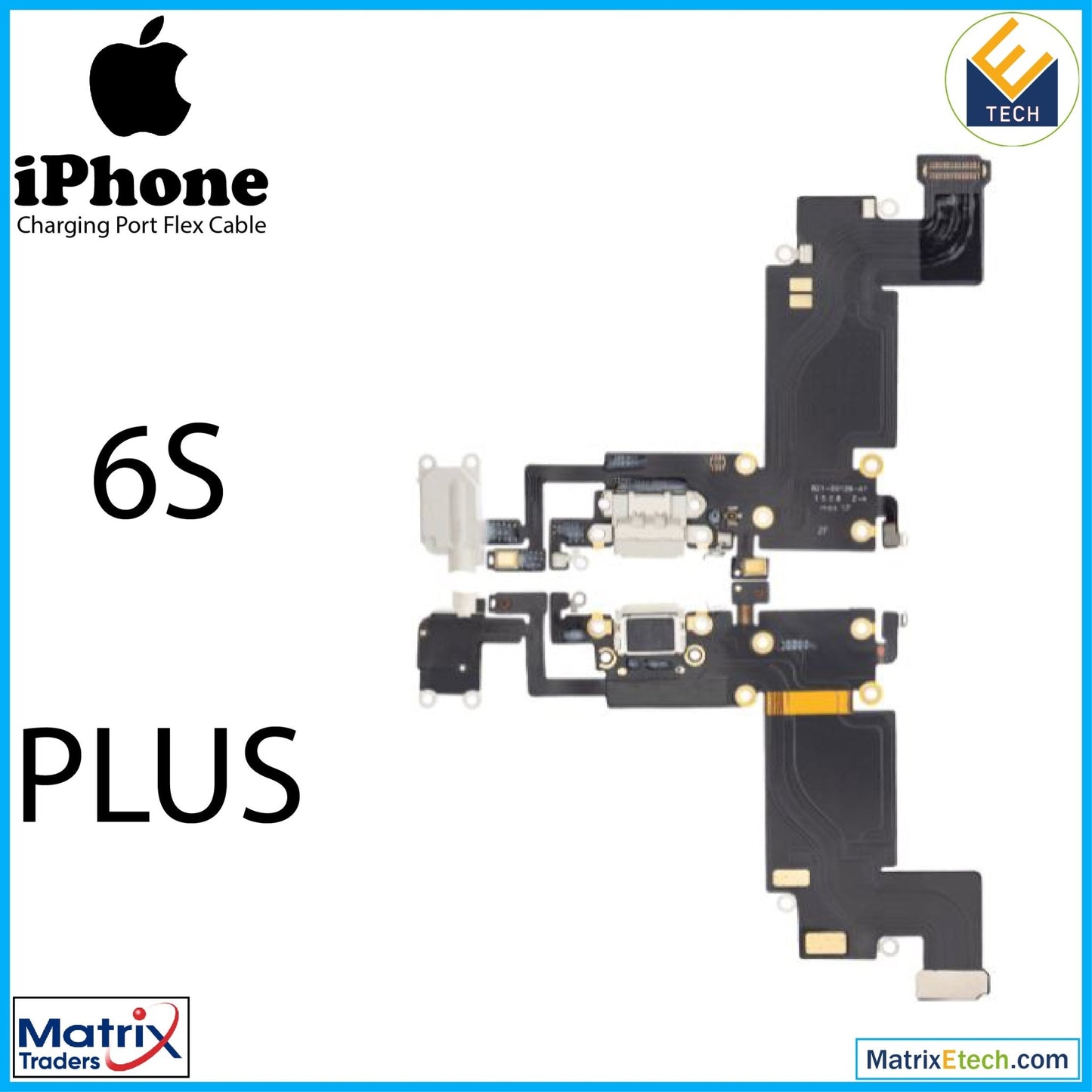 iPhone Charging Port Flex Cable (AM) - Matrix Traders