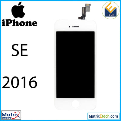 iPhone SE (2016) Complete LCD Assembly (With Front Camera Prox Sensor & Ear Speaker) - Matrix Traders