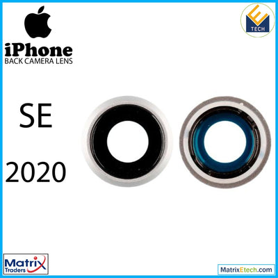 iPhone SE (2020) Back Camera Lens With Bracket & Bezel (10 Pack) - Matrix Traders