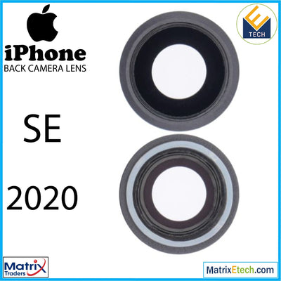 iPhone SE (2020) Back Camera Lens With Bracket & Bezel (10 Pack) - Matrix Traders