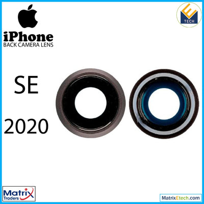 iPhone SE (2020) Back Camera Lens With Bracket & Bezel (10 Pack) - Matrix Traders