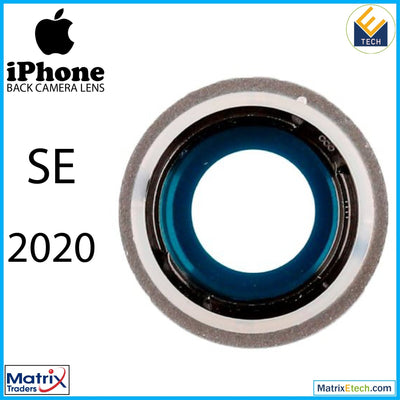 iPhone SE (2020) Back Camera Lens With Bracket & Bezel (10 Pack) - Matrix Traders