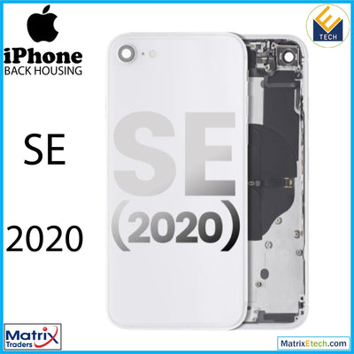 iPhone SE (2020) Back Housing W Small (Pull Grade A) - Matrix Traders