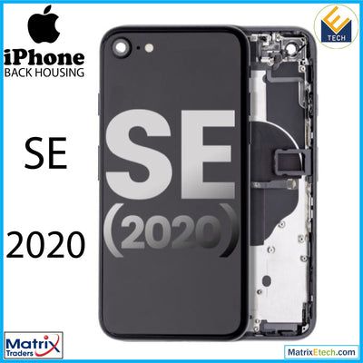 iPhone SE (2020) Back Housing W Small (Pull Grade A) - Matrix Traders