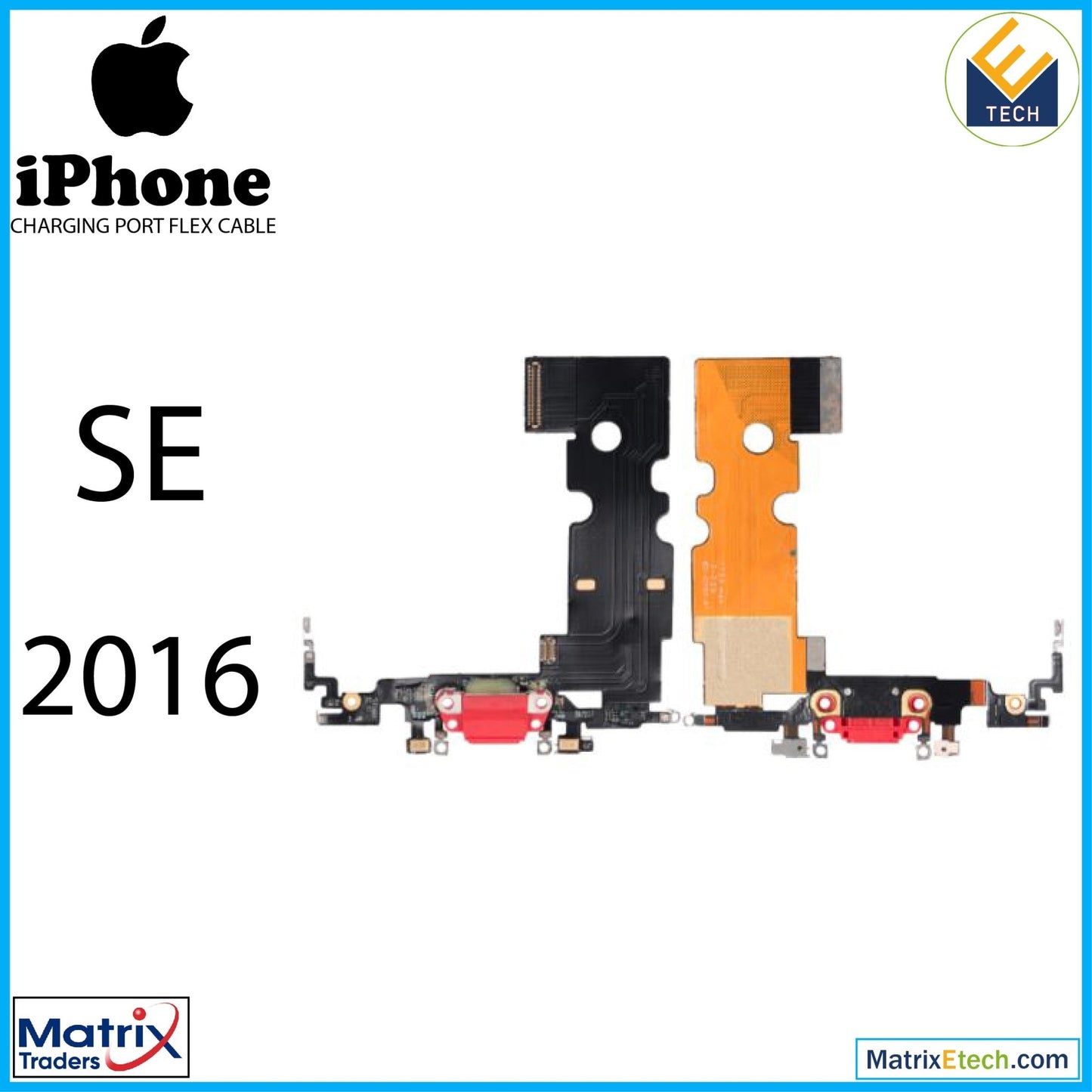 iPhone SE (2020) Charging Port Flex Cable (Aftermarket Plus) - Matrix Traders