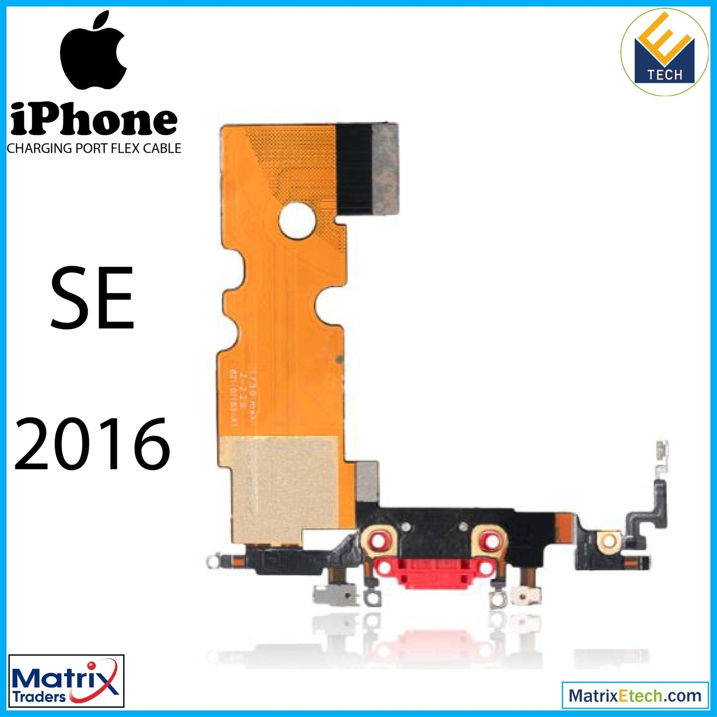 iPhone SE (2020) Charging Port Flex Cable (Aftermarket Plus) - Matrix Traders