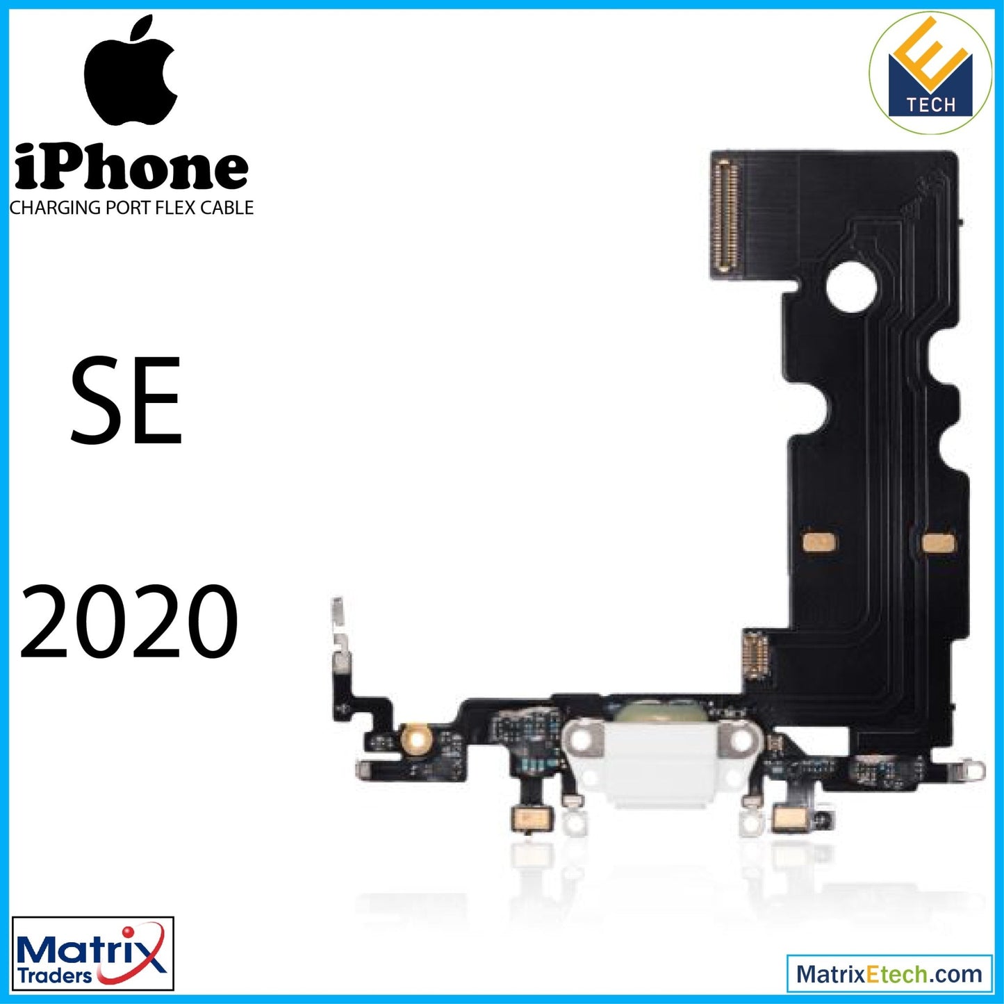 iPhone SE (2020) Charging Port Flex Cable (Aftermarket Plus) - Matrix Traders