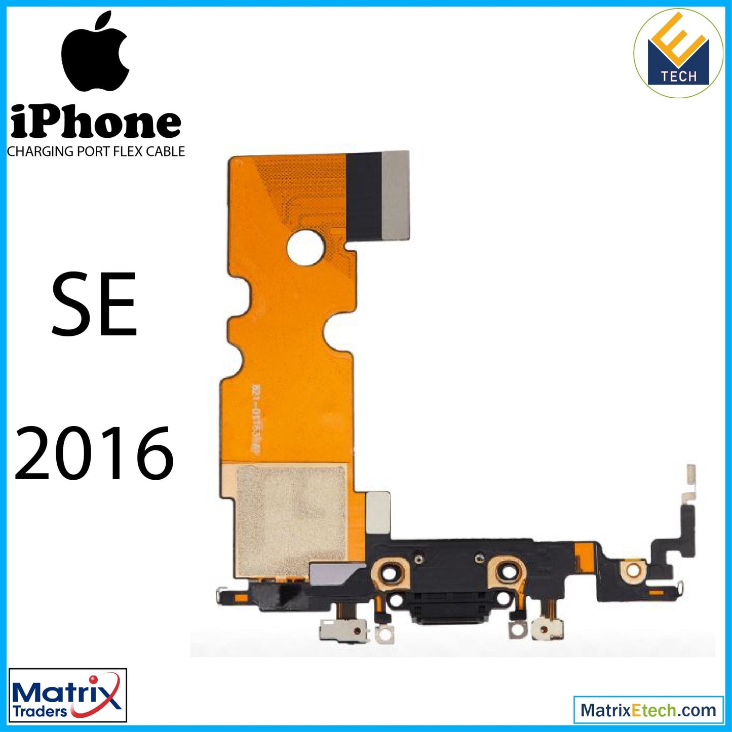 iPhone SE (2020) Charging Port Flex Cable (Aftermarket Plus) - Matrix Traders