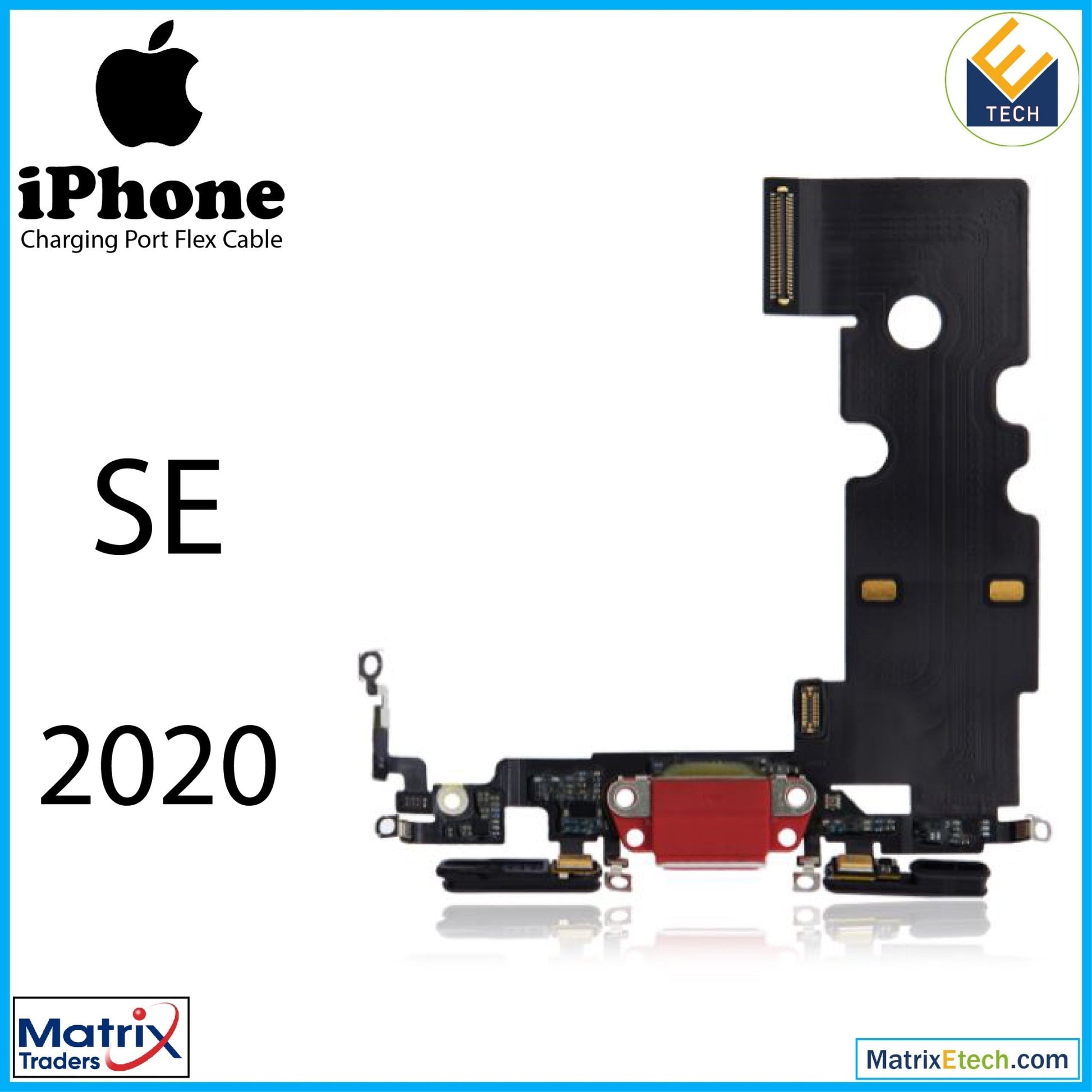 iPhone SE (2020) Charging Port Flex Cable (Pull) - Matrix Traders