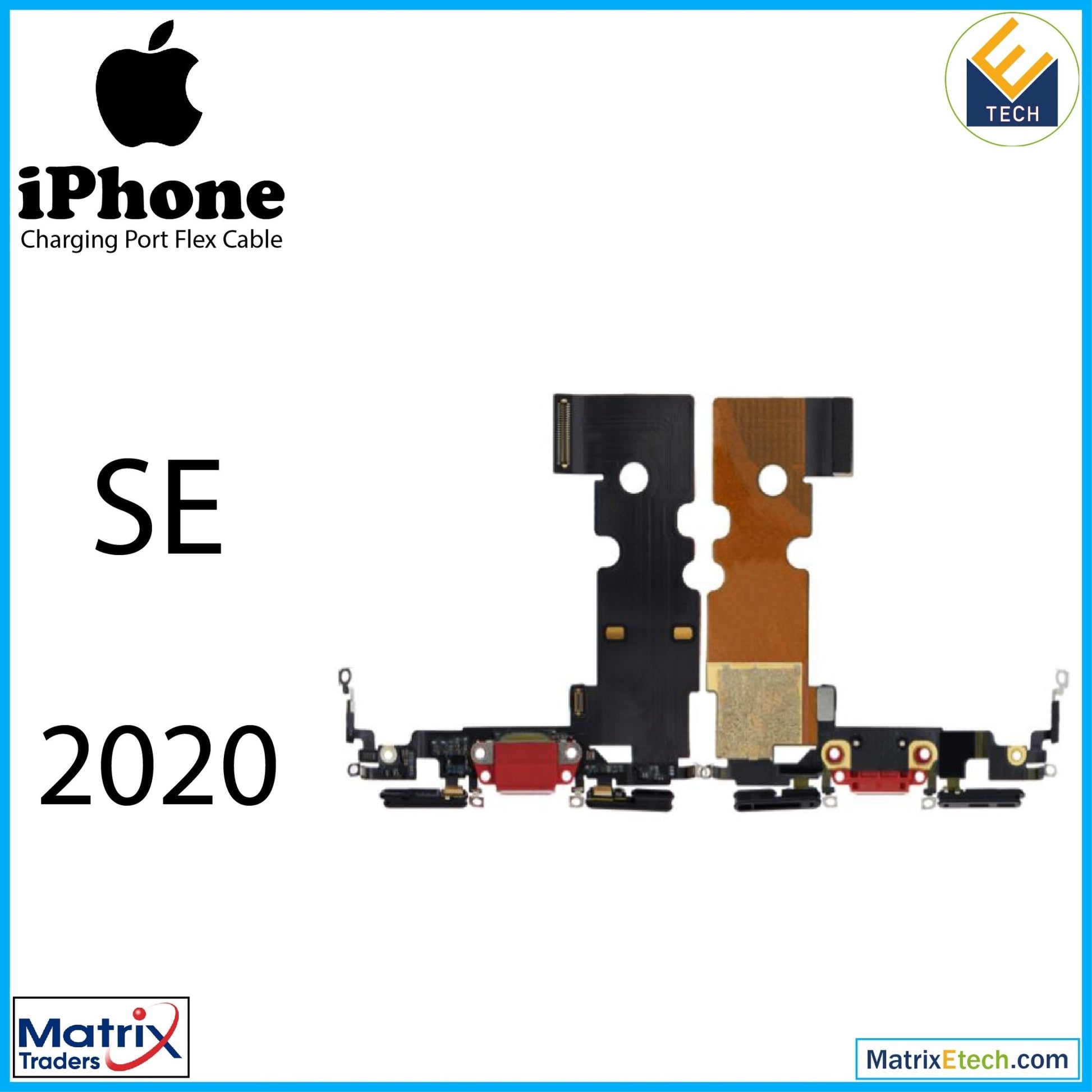 iPhone SE (2020) Charging Port Flex Cable (Pull) - Matrix Traders