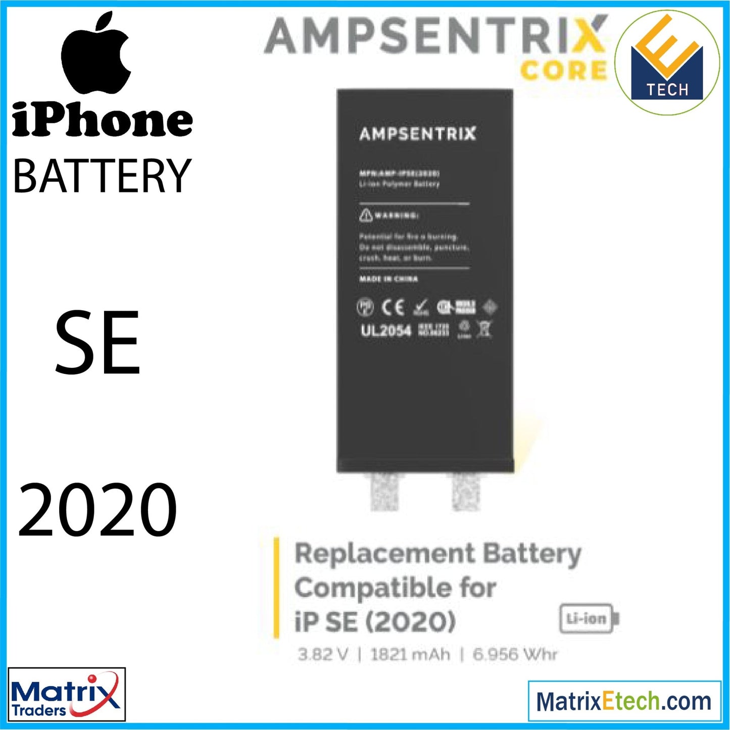 iPhone SE (2020) Replacement Battery Core - Matrix Traders