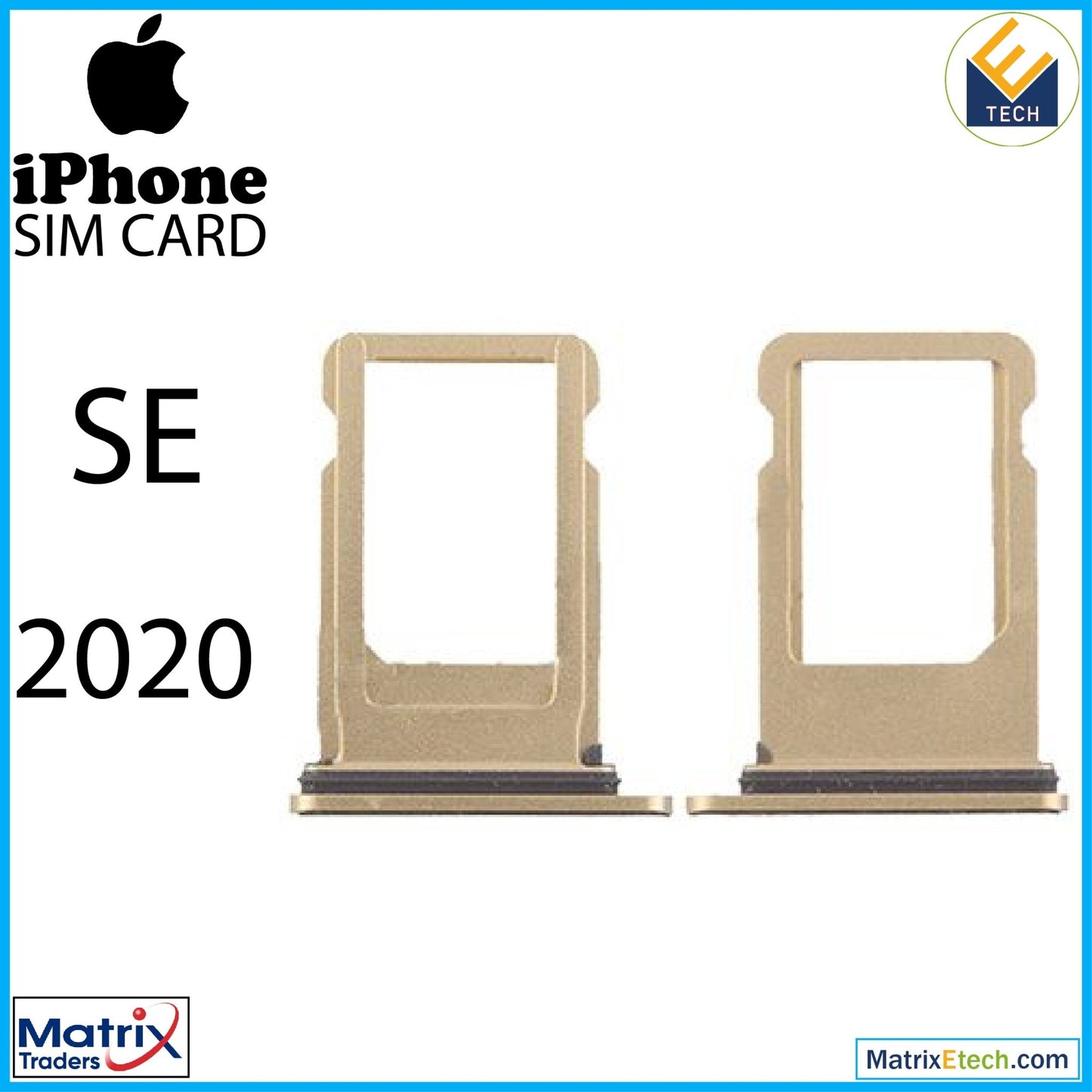 iPhone SE (2020) Sim Card Tray (Normal) - Matrix Traders