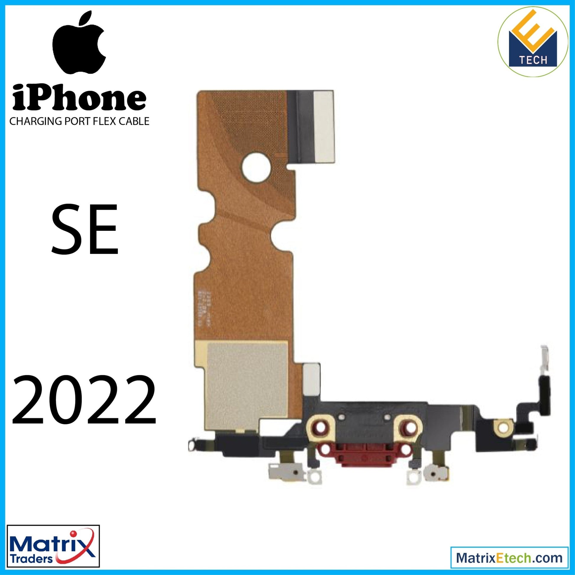 iPhone SE (2022) Charging Port Flex Cable (Premium) - Matrix Traders