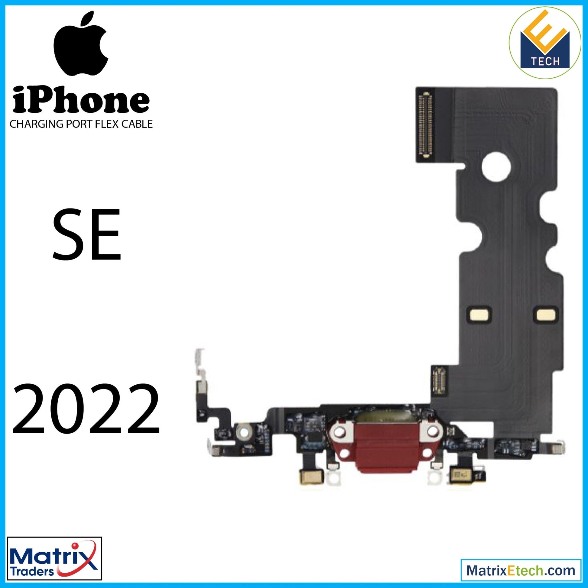 iPhone SE (2022) Charging Port Flex Cable (Premium) - Matrix Traders