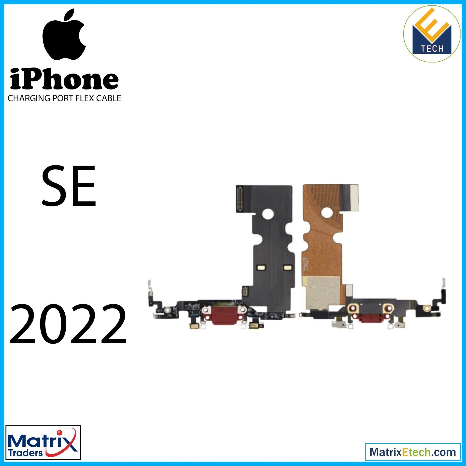 iPhone SE (2022) Charging Port Flex Cable (Premium) - Matrix Traders