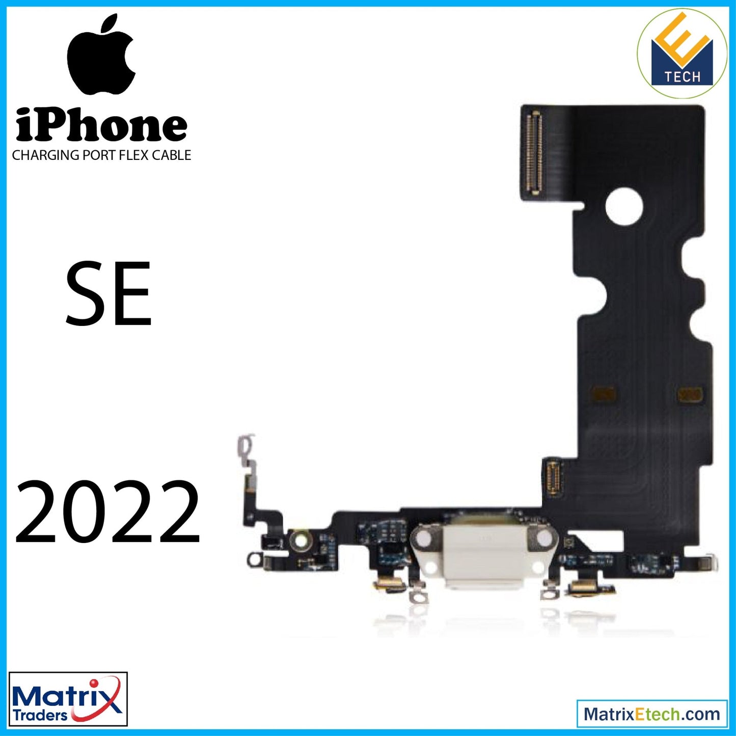 iPhone SE (2022) Charging Port Flex Cable (Premium) - Matrix Traders