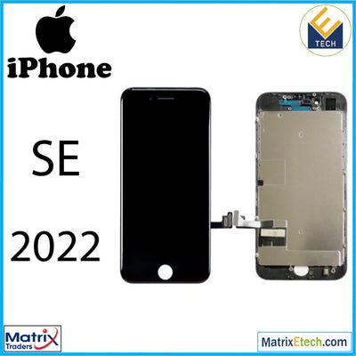 iPhone SE (2022) LCD Assembly With Steel Plate - Matrix Traders