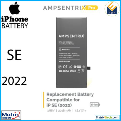 iPhone SE (2022) Replacement Battery - Matrix Traders