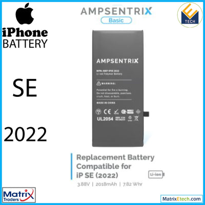 iPhone SE (2022) Replacement Battery - Matrix Traders