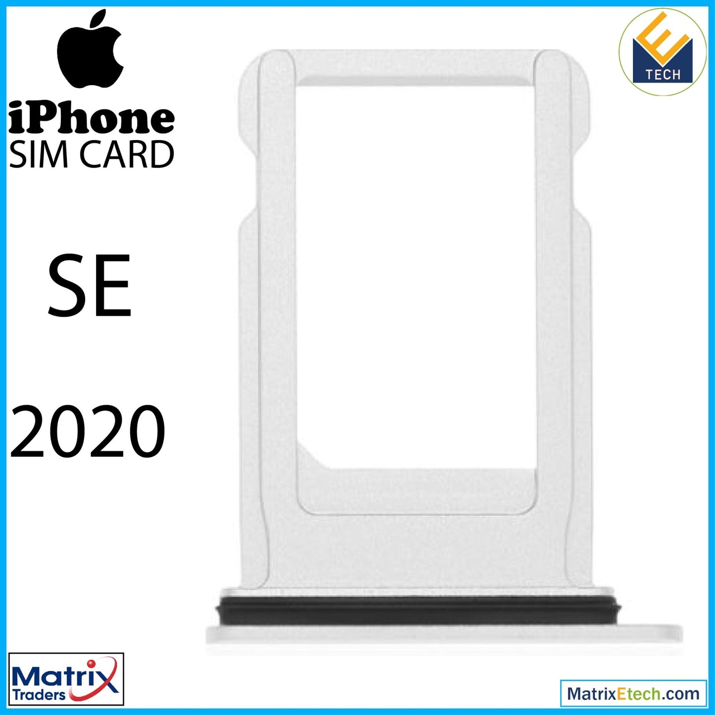 iPhone SE (2022) Sim Card Tray (Normal) - Matrix Traders