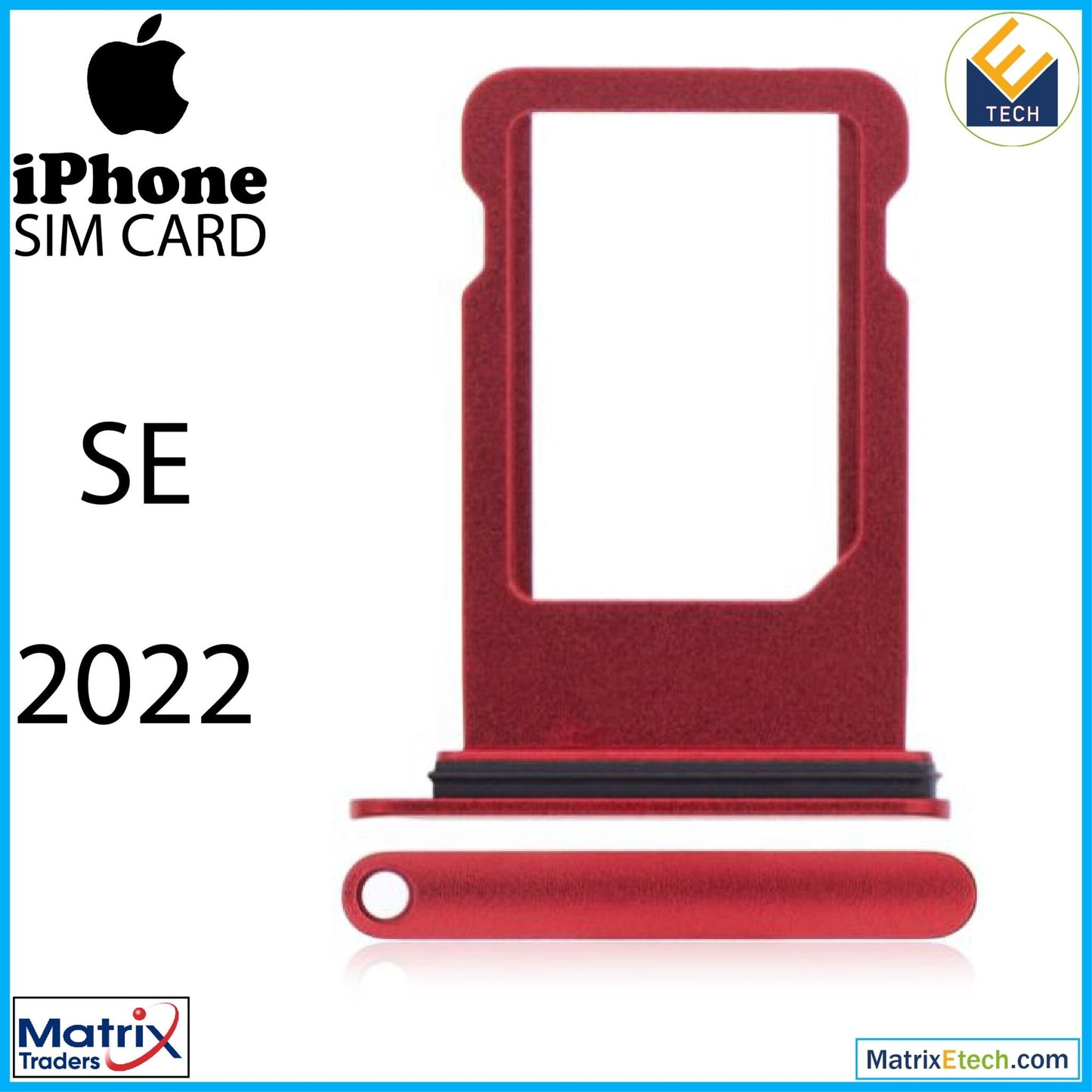 iPhone SE (2022) Sim Card Tray (Normal) - Matrix Traders