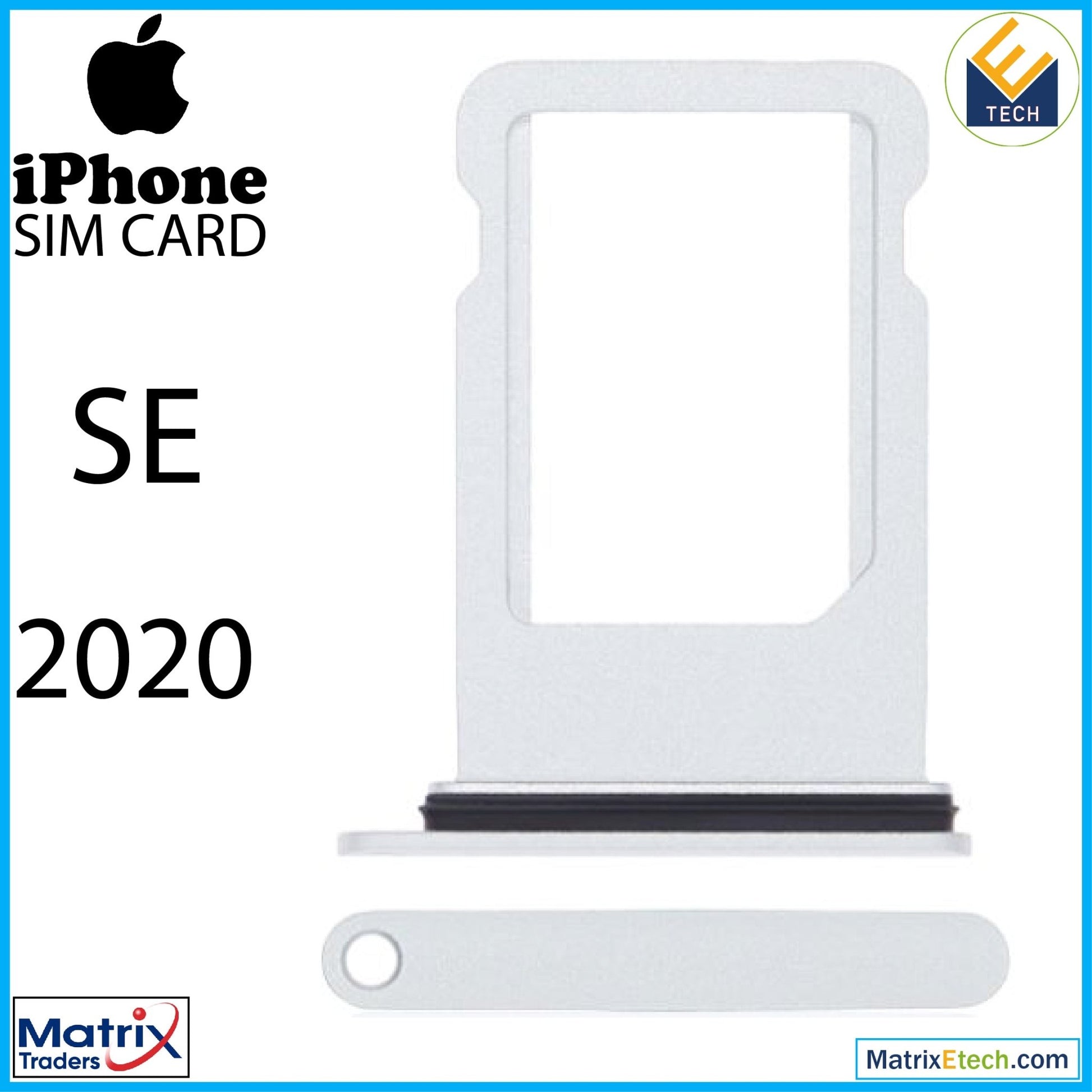 iPhone SE (2022) Sim Card Tray (Normal) - Matrix Traders