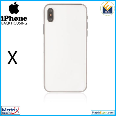 iPhone X Back Housing W Small (Pull Grade A) - Matrix Traders