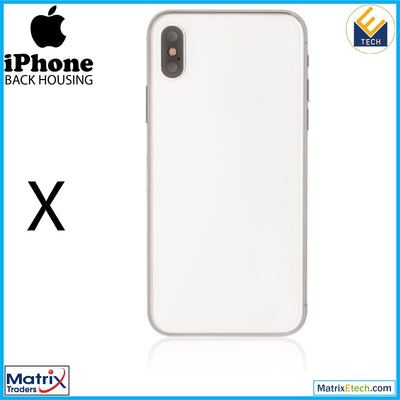 iPhone X Back Housing W Small (Pull Grade C) - Matrix Traders