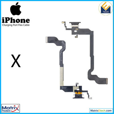 iPhone X Charging Port Flex Cable (Aftermarket) - Matrix Traders