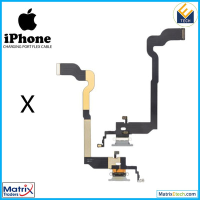 iPhone X Charging Port Flex Cable (Premium) - Matrix Traders