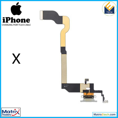 iPhone X Charging Port Flex Cable (Premium) - Matrix Traders