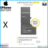 iPhone X Replacement Battery (AmpSentrix Pro Extended) - Matrix Traders