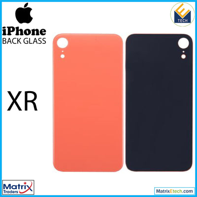 iPhone XR Back Glass With 3M Adhesive (Norma) - Matrix Traders