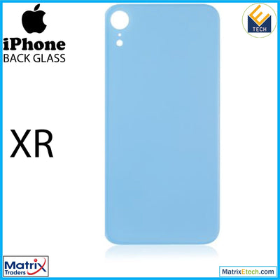 iPhone XR Back Glass With 3M Adhesive (Normal) - Matrix Traders