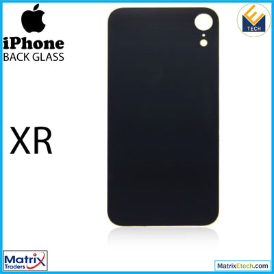 iPhone XR Back Glass With 3M Adhesive (Normal) - Matrix Traders