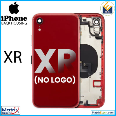 iPhone XR Back Housing W Small (Aftermarket Plus) - Matrix Traders