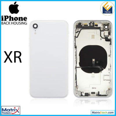 iPhone XR Back Housing W Small (Aftermarket Plus) - Matrix Traders