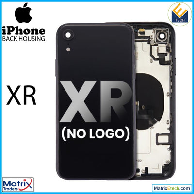 iPhone XR Back Housing W Small (Aftermarket Plus) - Matrix Traders